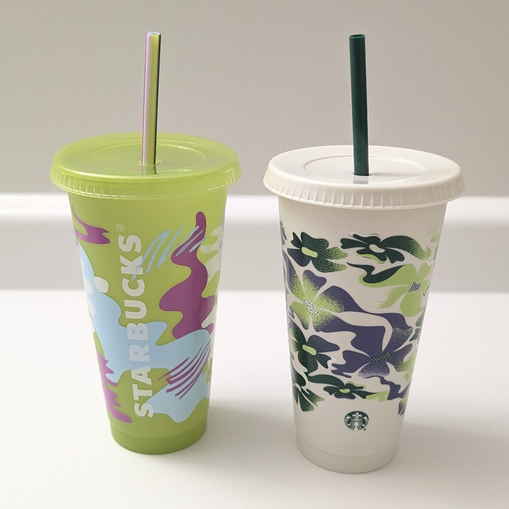 2 Starbucks Cold Cups